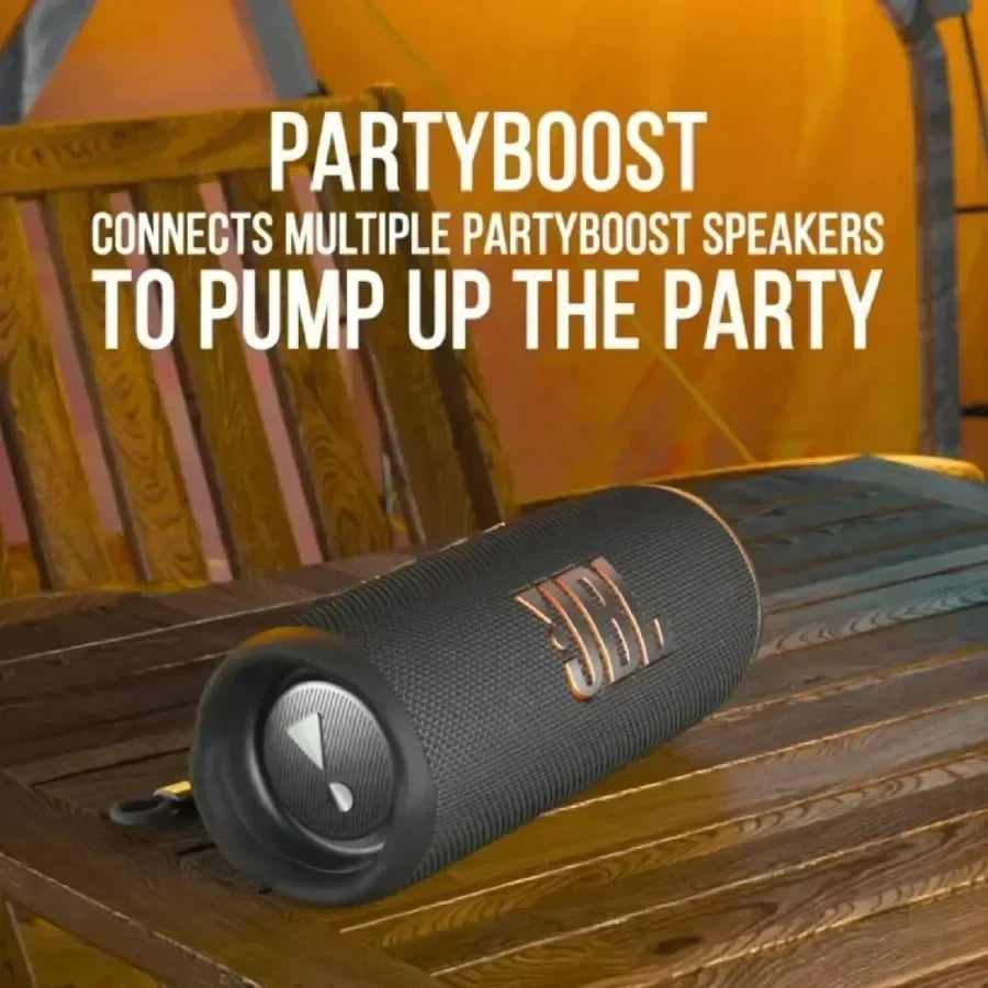 JBL FLIP 6 Wireless Bluetooth Speaker Portable IPX7 FLIP6 Waterproof Outdoor Stereo Bass Music Track Speaker Independent Tweeter