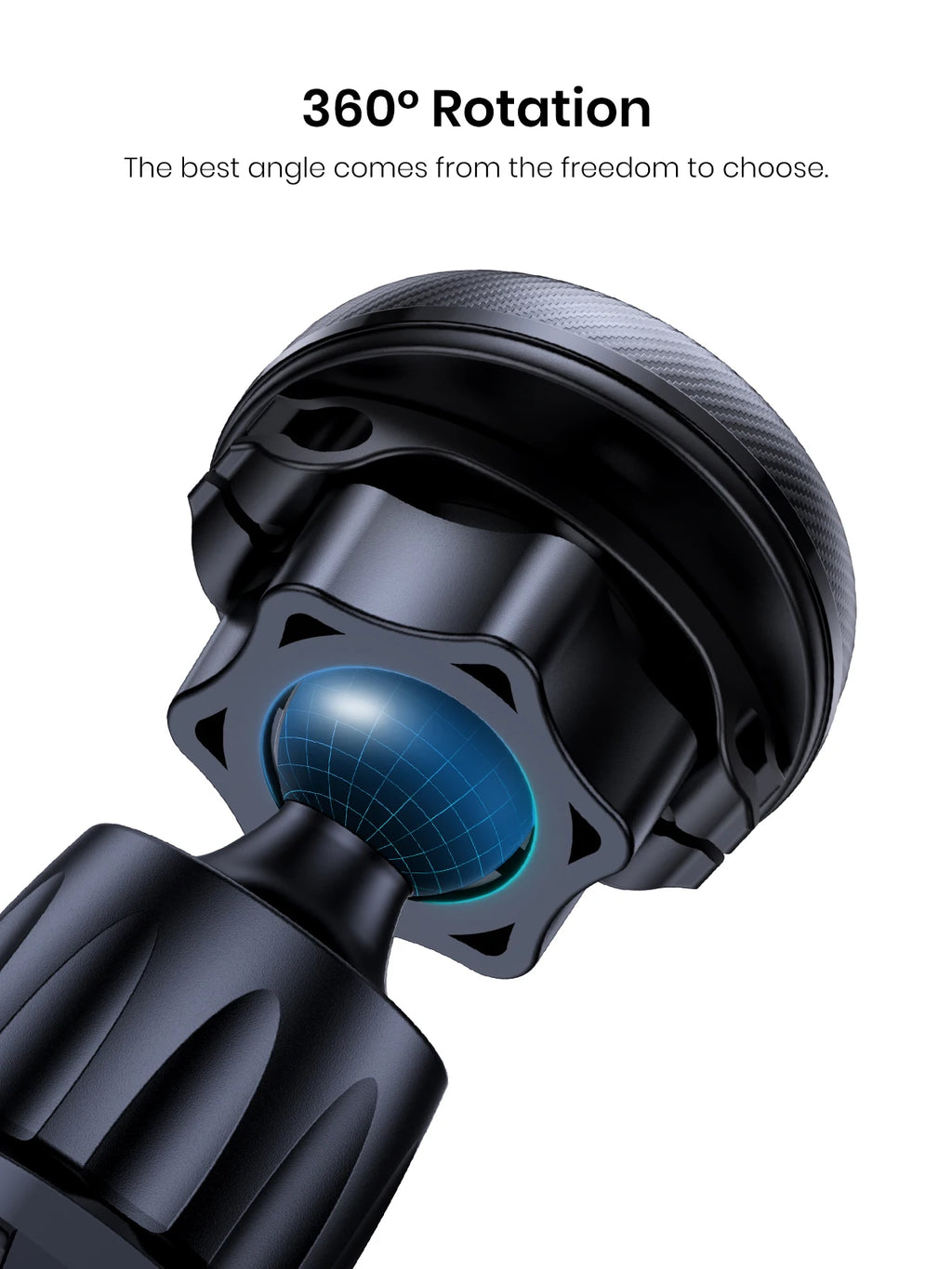 TOPK Magnetic Car Phone Mount in Car Phone Holder Air Vent Magnetic, 6 N52 Magnets Universal Mobile Phone Holders for iPhone 15