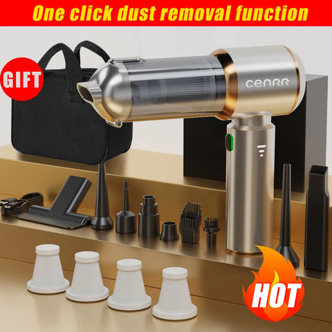 CENRR Cordless Car Vacuum Cleaner, Strong Suction