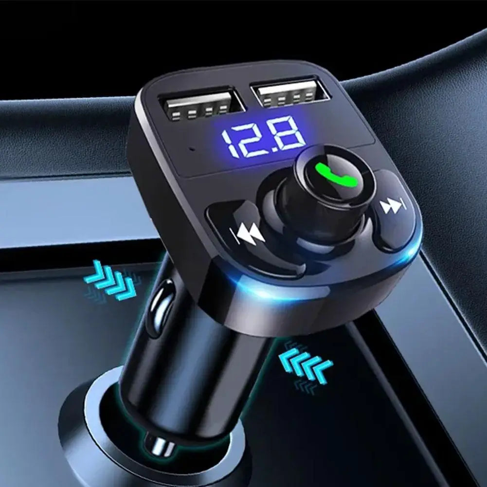 Car Charger FM Transmitter Bluetooth Audio Dual USB Car MP3 Player autoradio Handsfree Charger 3.1A Car Accessories