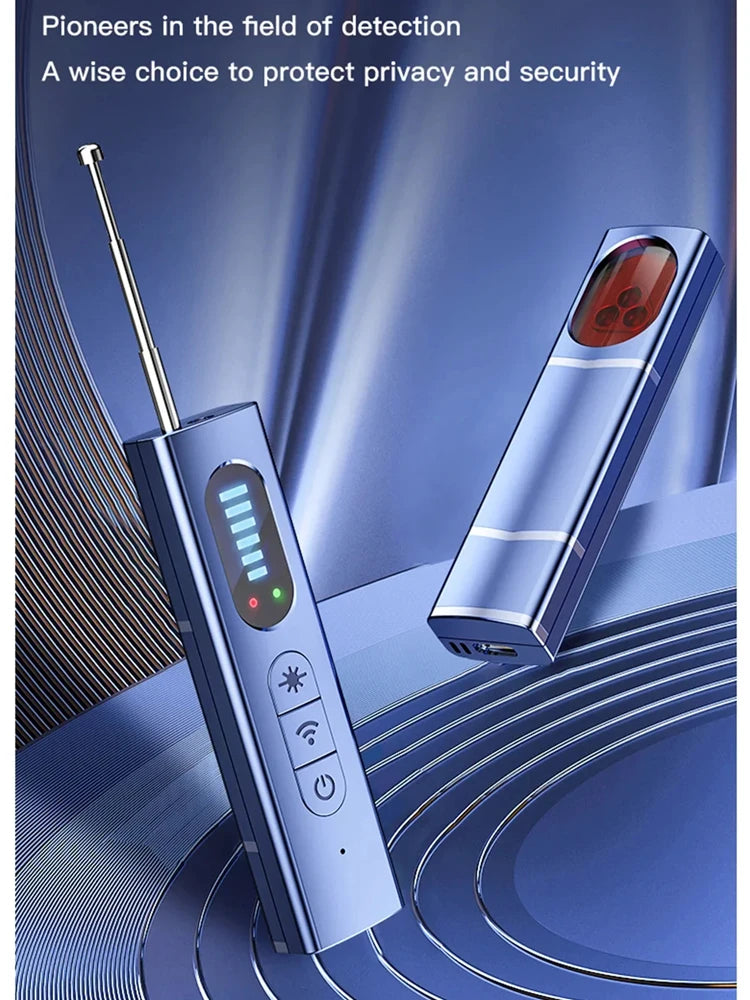 T15 Hidden Camera Detector Anti-Spy Car GPS Tracker Listening Device Bug RF Wireless All Scanner Gadget Security Protection