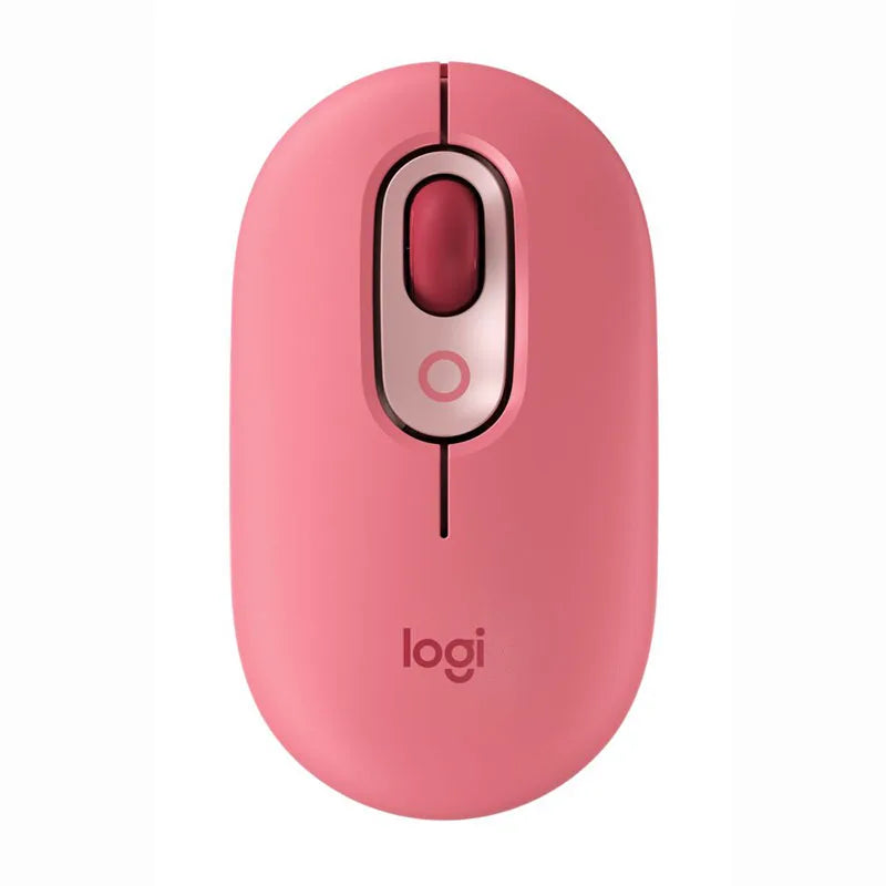 Logitech POP MOUSE Wireless Bluetooth Mouse Office Home Mouse Laptop Accessories Mouse Gaming Machine Ergonomic Computer Mouse