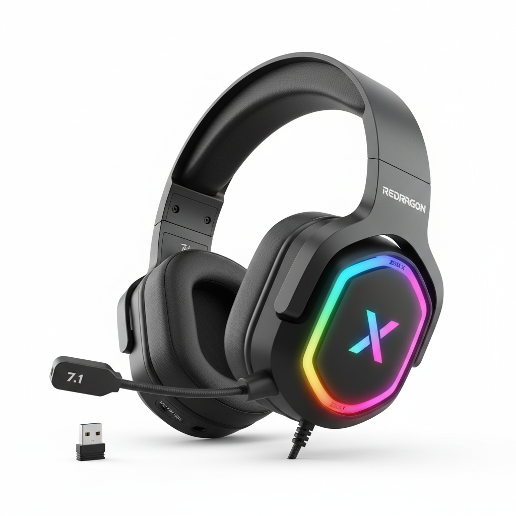 Redragon H510 PRO Zeus-X RGB Wireless Gaming Headset